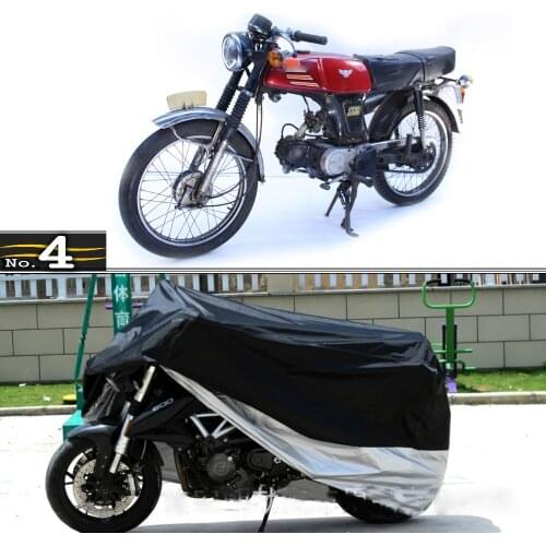 MotorCycle Cover For Honda SS50 WaterProof UV / Sun / Dust / Rain Protector Cover Made of Polyester Taffeta