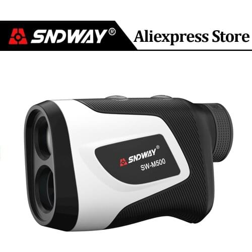 SNDWAY Golf Rangefinder Telescope Laser Range Finder Laser Distance Meter Digital Roulette Monocular Hunting Lazer Tape Measure