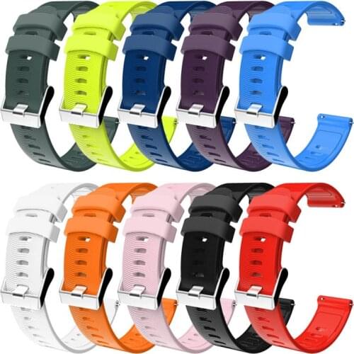 For Garmin Forerunner 245 Strap Replacement Bracelet For Garmin Forerunner 245 Print Silicone Universal Wristband Colorful Water