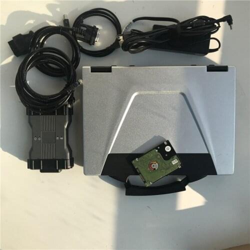 Auto diagnostic Tool MB Star C6 VCI interface C6 with V06/2020 software Used laptop CF-52 Miltary Toughbook CF52