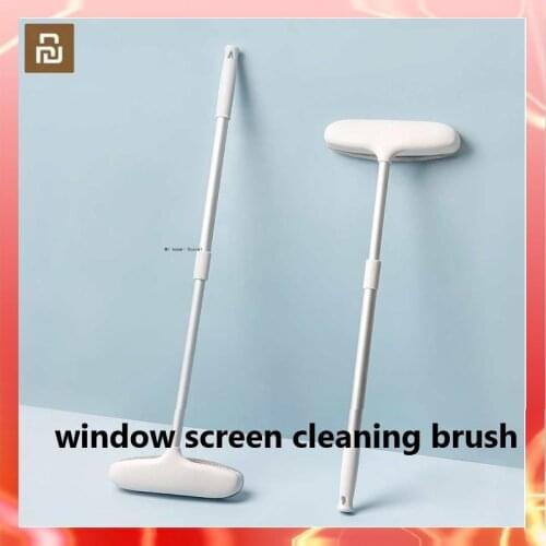 Mijia window screen cleaning brush dry and wet Window Shade Household Long handle telescopic multi-purpose