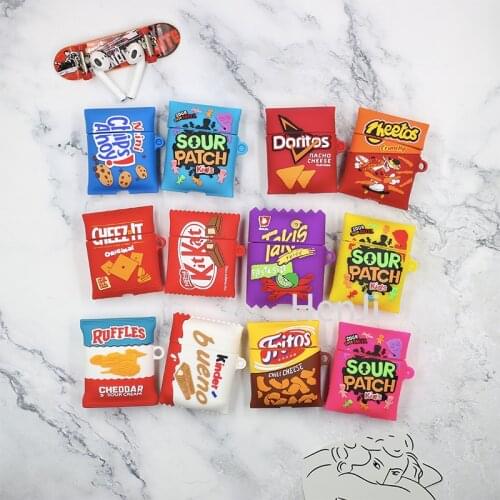 New Kinder Chocolate Wireless Bluetooth Earphone Case for AirPods 2 Pro Cute Surprisingly Bueno Box Soft Silicone Headset Cover