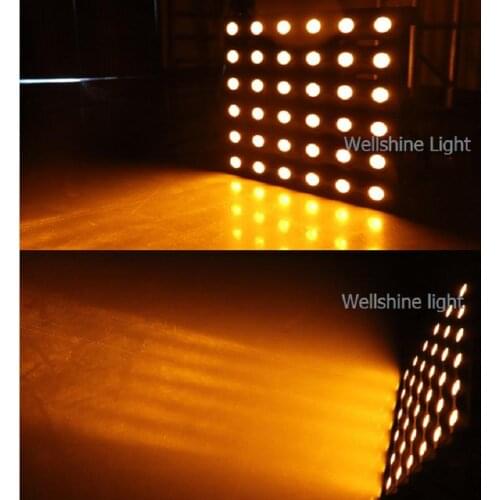 Stage Lighting Equipment Warm Color 36PCS*3W LED Dots Matrix Light for Stage Background Decoration