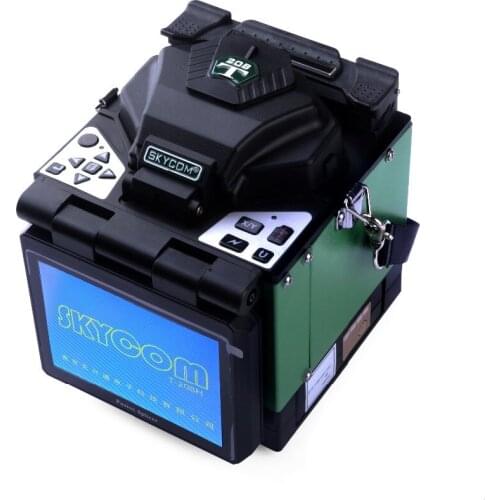 FTTH Fiber Optic Splicing Machine Optical Fiber Fusion Splicer T-208H Free Shipping