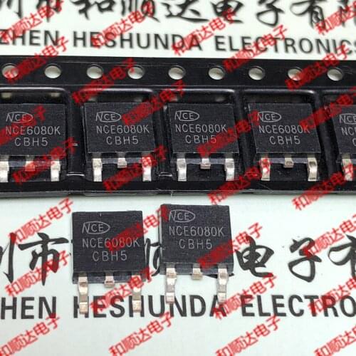 Original New / 5pcs / NCE6080K TO-252 60V 80A