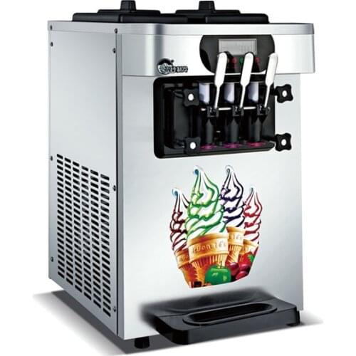 Excellent 18-22L Soft ice Cream Maker Machine Stainless Steel Frozen Yogurt Vending Machine for Sale Commercial