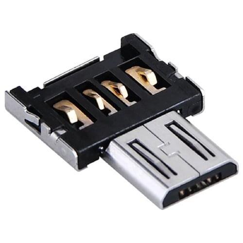 10pcs OTG Adapter USB to Micro USB Converter USB Flash Drive Cable Interface Connector For Android Smartphone Tablet PC With OTG