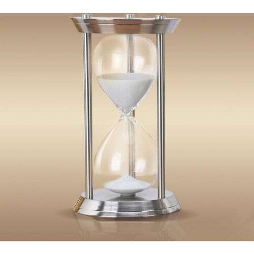 1 Hour High Quality Metal Big Hourglass Sand Timer 60 Minutes Large Hourglass El Reloj De Arena Sablier La Clessidra Die Sanduhr