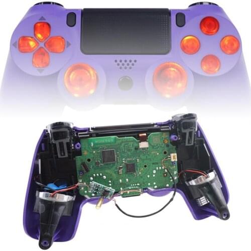 Gamepad Light Board Replaceable Easy Operation Long Service Time ABXY Button Luminated D-Pad Gamepad Light Plate for PS4
