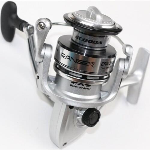Blank Rod Spinning Fishing Reel 5+1 Bearings 5.1:1 Gear Ratio Era3500