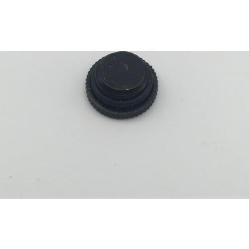 Computer water cooling plug G1/4 screw word plug 2 points plug water stop plug black