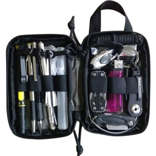 Tactical Molle Pouch Belt Waist Pack Bag Small Pocket Military Waist Pack Running Pouch Travel Camping Soft Back Bags