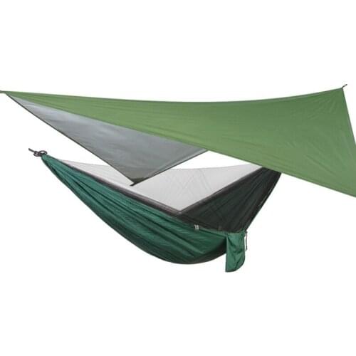 Awning Sun Shelter Beach Outdoor Camping Garden Sun Awning Canopy Sunshade Hammock Rain Fly Tarp Waterproof Tent Shade