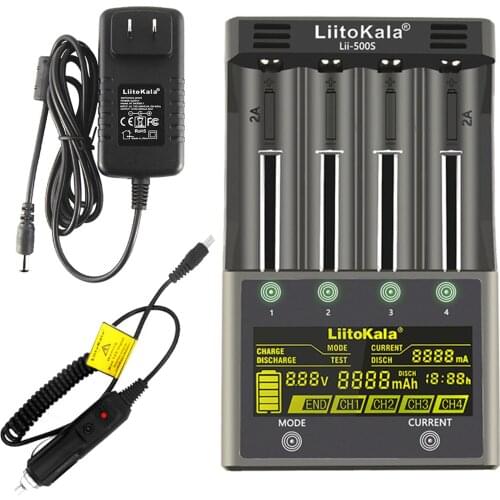 4 Bay Smart Battery Charger for Universal NiMH AA with LCD Display UK Plug