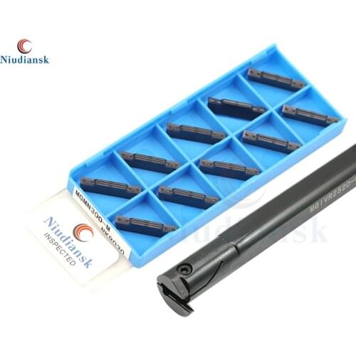 1pc MGIVR2520 MGIVL Internal Slotting Tool Holder CNC Lathe Bar +10pcs MGMN150 MGMN200 MGMN250 MGMN300 MGMN400 Carbide Inserts