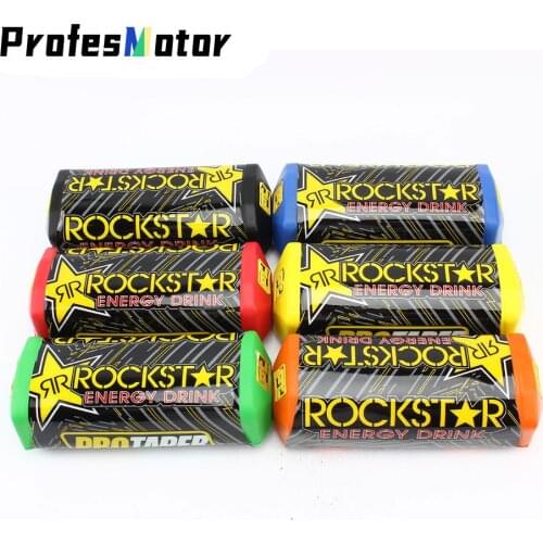 2.0 Square Motocross Handlebar Chest Protector Cross Bar Pad Fit 1-1/8 Handle Bar Motorcycle Dirt Bike Pit Bike