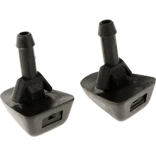 2pcs Windshield Washer Nozzle Sprayers Kit Front Left & Right Windshield Washer Squirter Nozzle for Volvo C30 C70 S40 V40