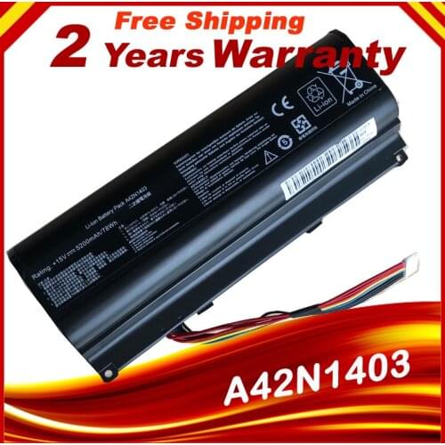 HSW A42N1403 Battery for ASUS G751 G751JM G751JT G751JT-CH71 G751J-BHI7T25 G751JY GFX71JY GFX71JT A42LM93 fast shipping
