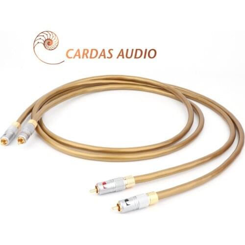 Hifi Cardas Audio Cables Cardas HEXLINK GOLDEN 5C Audio Cable Amplifier CD DVD Player Speaker Nakamichi RCA Interconnect Cable