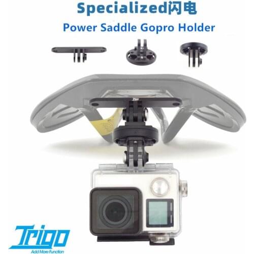 Trigo Road Bike holder For Power Saddle Sport Camera Mount Holder GOPRO Base Fixed Bracket Bicycle Accessories