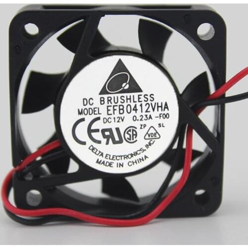 EFB0412VHA 4010 12V 0.23A large air volume measurement alarm North and South Bridge cooling fan