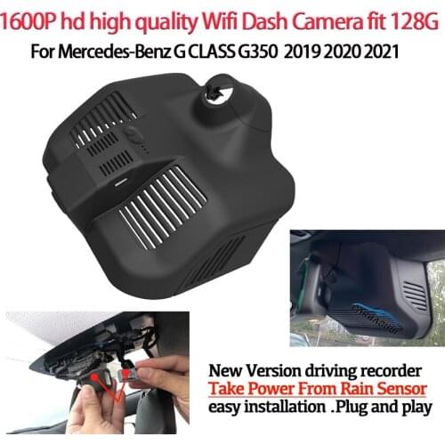Hd 1600P Easy Installation Car DVR WIFI Dash Camera Video Recorder Dash Cam Camera For Mercedes-Benz G CLASS G350 2019 2020 2021