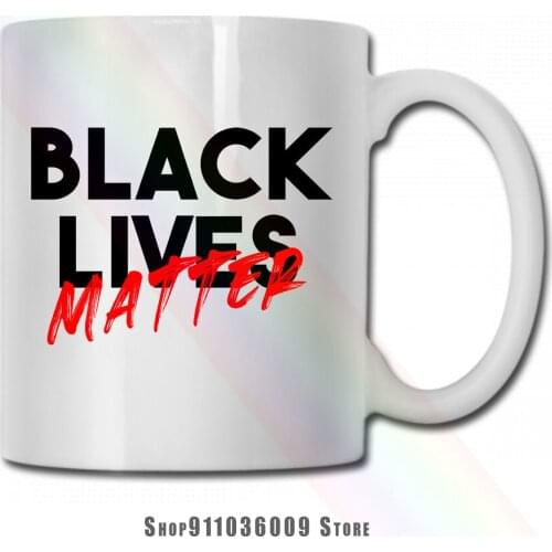 Black Lives Matter mug cup tazas
