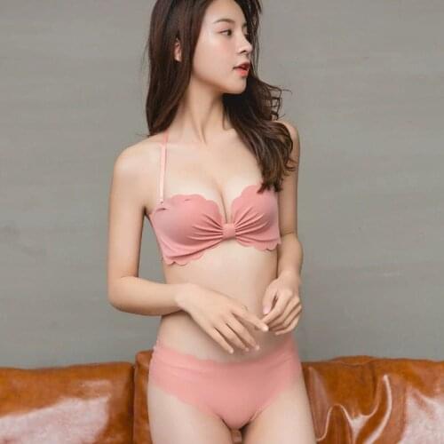 Summer Half Cup Young Girl Cotton Solid push up bra small chest student girl sexy bra breathable dress lady party wedding bra