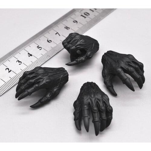 Hot Sales 1/6th Monster Magic Biochemical Demon Black Hand Model For Usual 12 inch Doll Soldier Collection