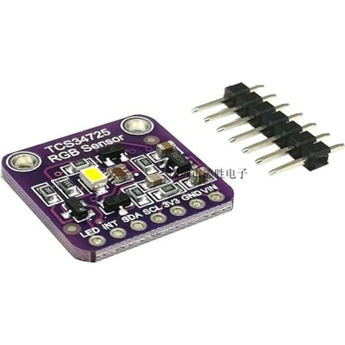1PCS 34725 TCS34725 Color Sensor RGB color sensor development board module