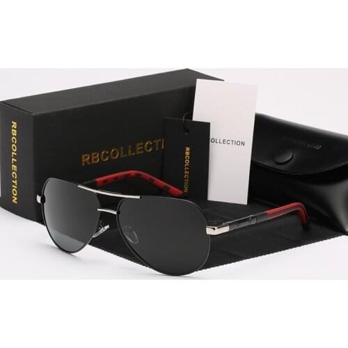 HD polarized Pilot Sunglasses men brand mirror Driving Anti-glare Goggles big size women Polarized Oculos vintage glasses UV400