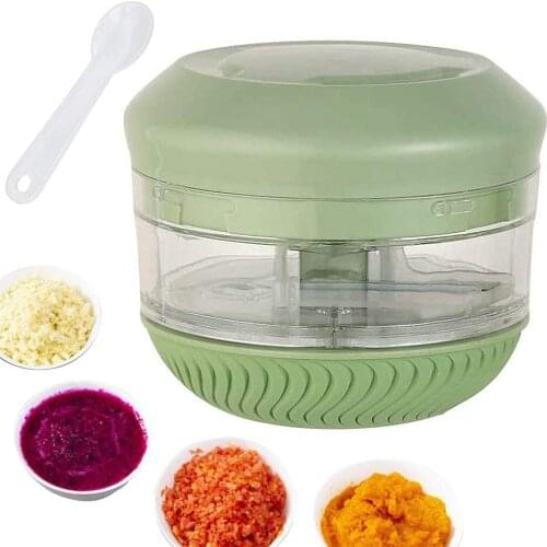 Mini Manual Meat Gingers Food Chopper Durable Hand Held Food Choppers and Dicers Vegetable Mincer Shredder Crusher Kitchen Tools