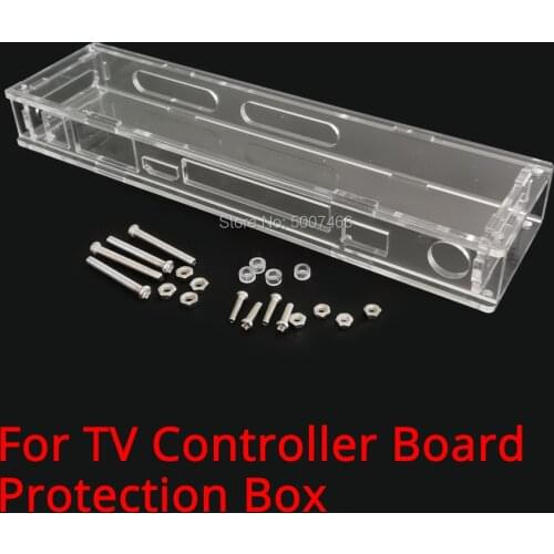 LED/LCD display controller driver board transparent plastic protective case box For our T.V controller driver card motherboard
