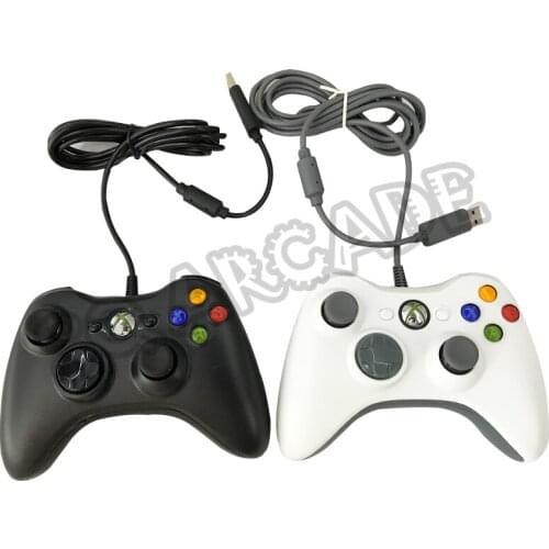 USB Wired Gamepad Controller for box 360/Windows 7/8/10 Microsoft PC Dual Vibration 8-way directional pad Joypad High Quality