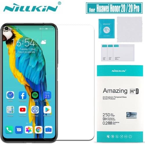 Huawei Honor 20 Pro Tempered Glass Screen Protector Nillkin 9H Hard Clear Safety Glass for Huawei Honor 20 Pro Protective Glass