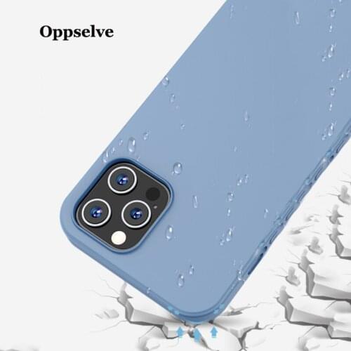 Liquid Silicone Phone Case For iPhone 11 12 Pro Max Mini 7 8 6 6s Plus SE X XR XS Shockproof Cover Original Soft Case Back Cover