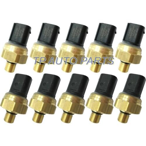 10 Pcs Fuel Rail Pressure Sensor Sender Compatible With 2012-2016 For-d Ed-ge OEM 8W83-9F972-AA 8W839F972AA
