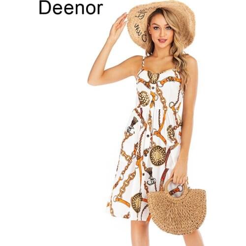 Черные летние платья Deenor China At AliExpress