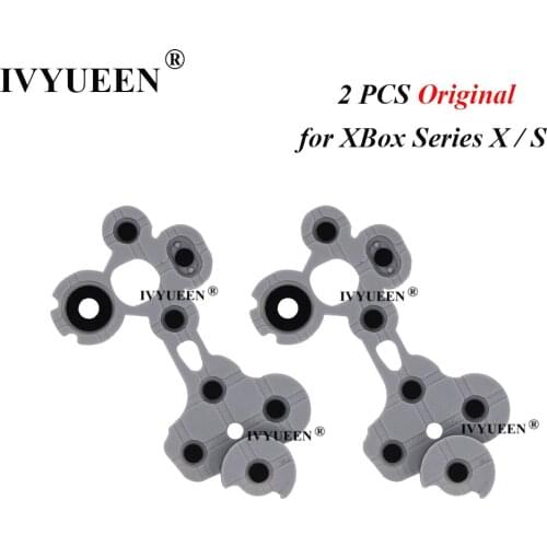 IVYUEEN 2 PCS Original Conductive Rubber Button for Microsoft XBox Series X S Controller D-pad Key Buttons Repair Parts