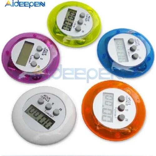 Mini LCD Digital Kitchen Countdown Magnetic Timer Back Stand Cooking Timer Count UP Alarm Clock Kitchen Gadgets Cooking Tools