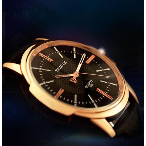 Rose Gold Wrist Watch Men 2021 Top Brand Luxury Famous Male Clock Quartz Watch Golden Wristwatch Quartz-watch Relogio Masculino