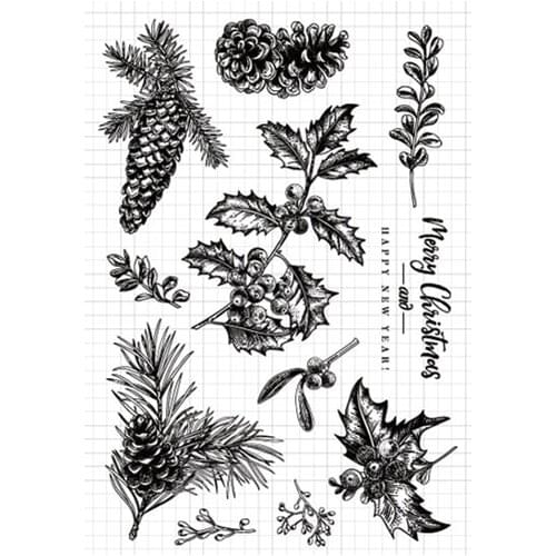 Christmas expectation Clear Stamp for Scrapbooking Transparent Silicone Rubber DIY Photo Album Decor F142