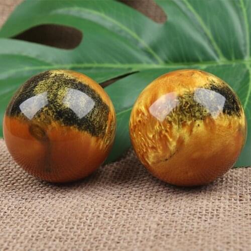 Natural Jade Baoding Ball Hand Wrist Solid Fitness Handball Health Exercise Stress Relaxation Therapy Chrome Hand Massage Stone