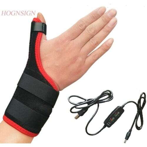 Sports tool Bracers Heating Fever Moxibustion Electric Heat Sports Sprain Thumb Fixed Medical Men And Women Wrist Protectors