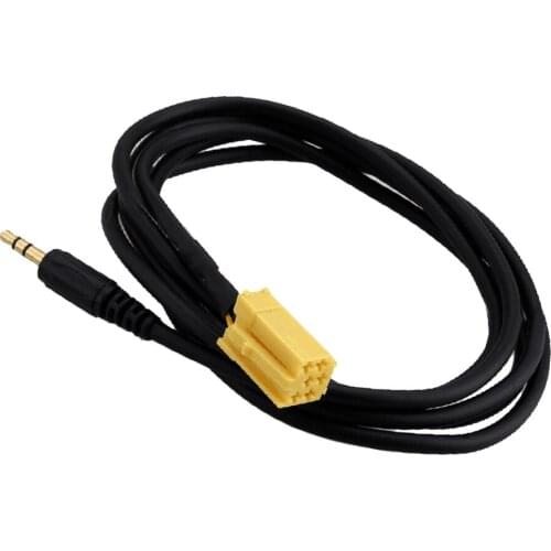 Universal Audio 3.5 Line AUX Adapter Wire for Hyundai Kia Sportage Car Auto