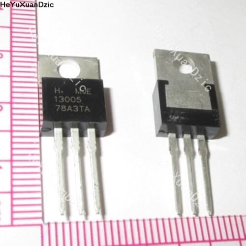 10Pcs/ lot MJE13005 13005 TO-220 Power Transistor NPN 4A 500V New Original Product