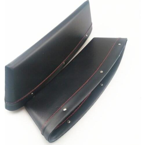 2pcs car seat slotted pocket leather storage box for Infiniti FX-series Q-series QX-series Coupe EX37 EX25 JX35 EX35 G Class