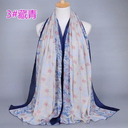 5pcs/lot colourful ladies wrap classic high quality scarves/scarf 4color fashion Print cotton shawls muslim hijab Solid