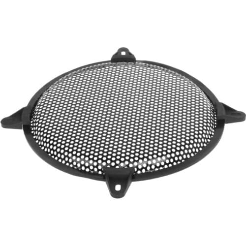 Speaker Grill Cover Guard Protector Grille Subwoofer Car Subs Woofer 10" Metal Cover Clamps Screws 32CB