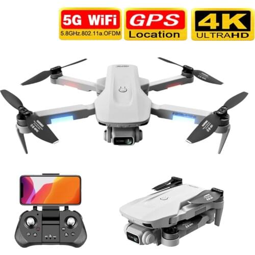 2020 New F8 Drone GPS 5G HD 4K Camera Professional 2000m Image Transmission Brushless Motor Foldable Quadcopter 30 Minutes Dron
